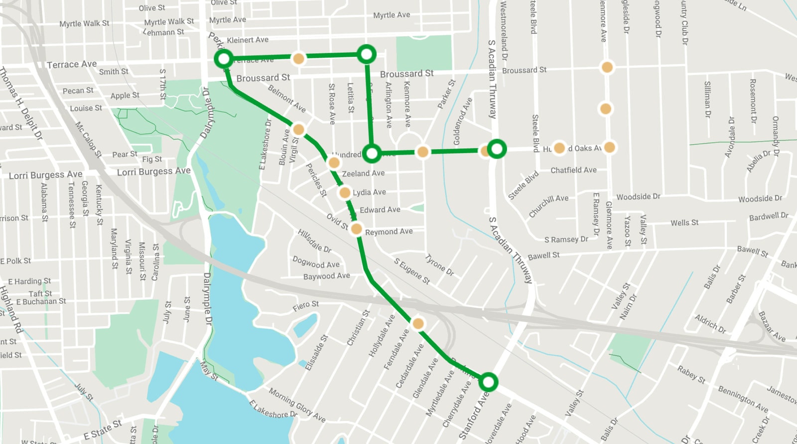 st patrick day parade baton rouge 2025 route