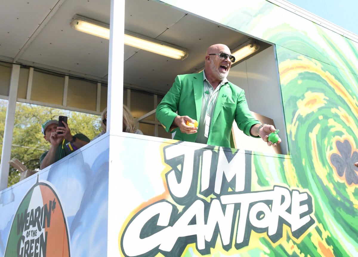 Weather Channel Meterologist Jim Cantore Grand Marshal in Baton Rouge, LA